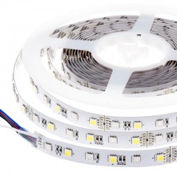 Striscia LED SMD5050 60 LEDs RGB+Bianco freddo IP20
