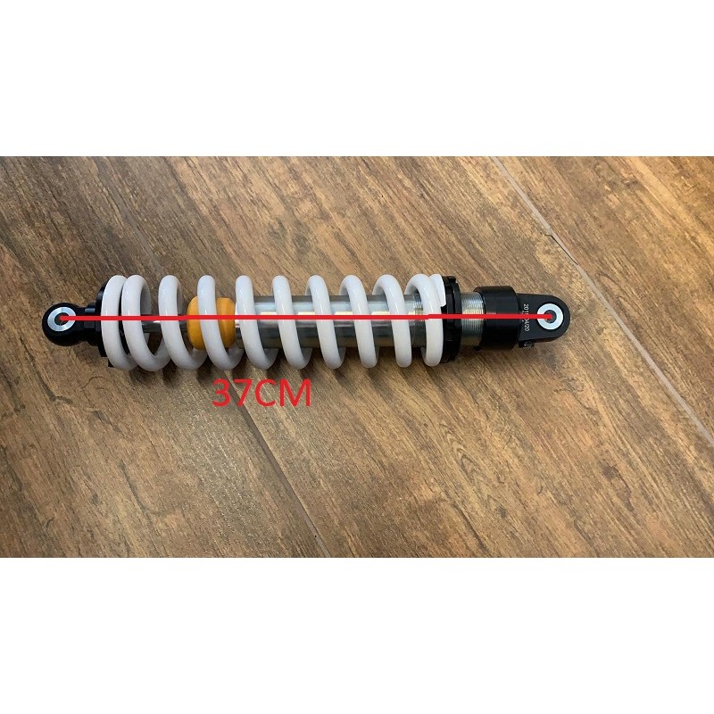 KIMISS 295mm Quick Struts & Coil Spring Assembly Regolazione Ammortizzatore Ammortizzatore Ammortizzatore Molla Carico posteriore Carrier Adatto per Pit Quad Dirt Bike ATV Buggy 